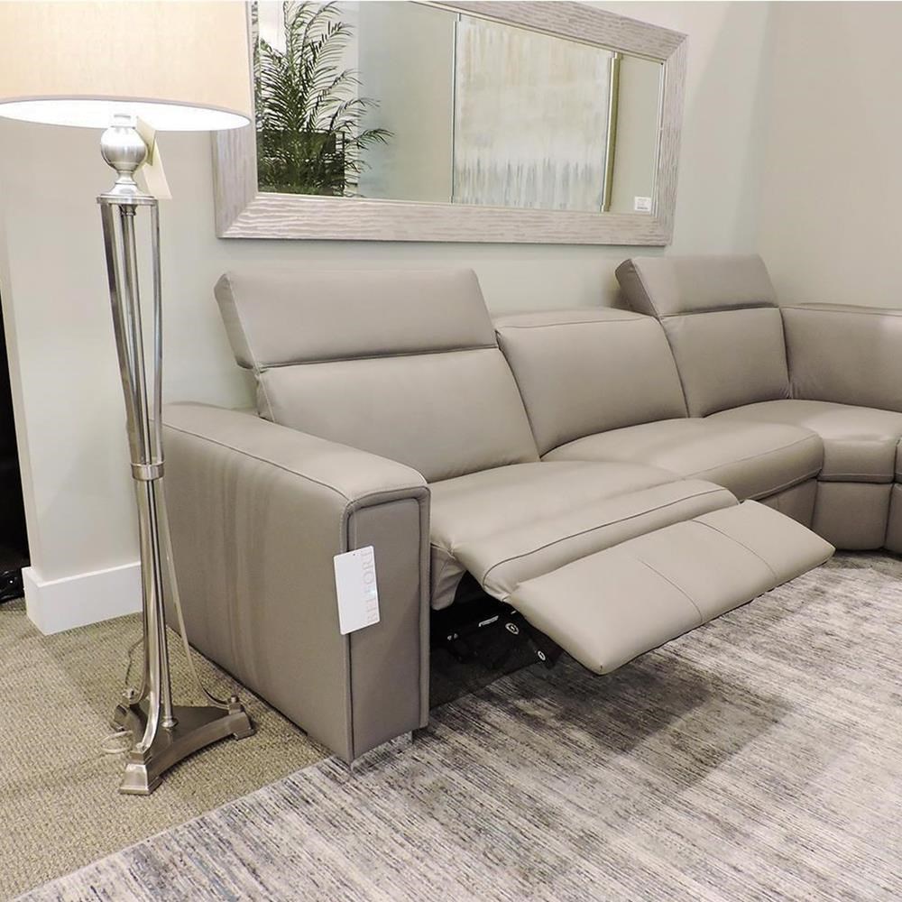 Palliser titan cheap leather sectional